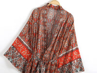 Bohemian Style Cotton Cardigan Kimono