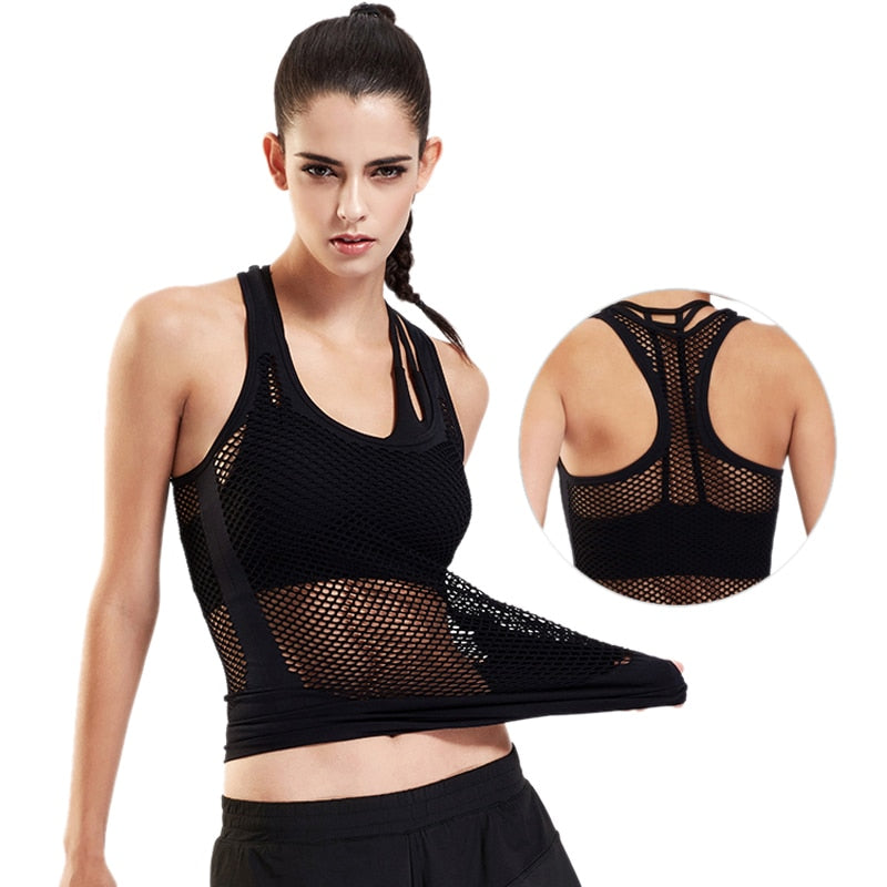 Breathable Fitness Sport Tank Tops