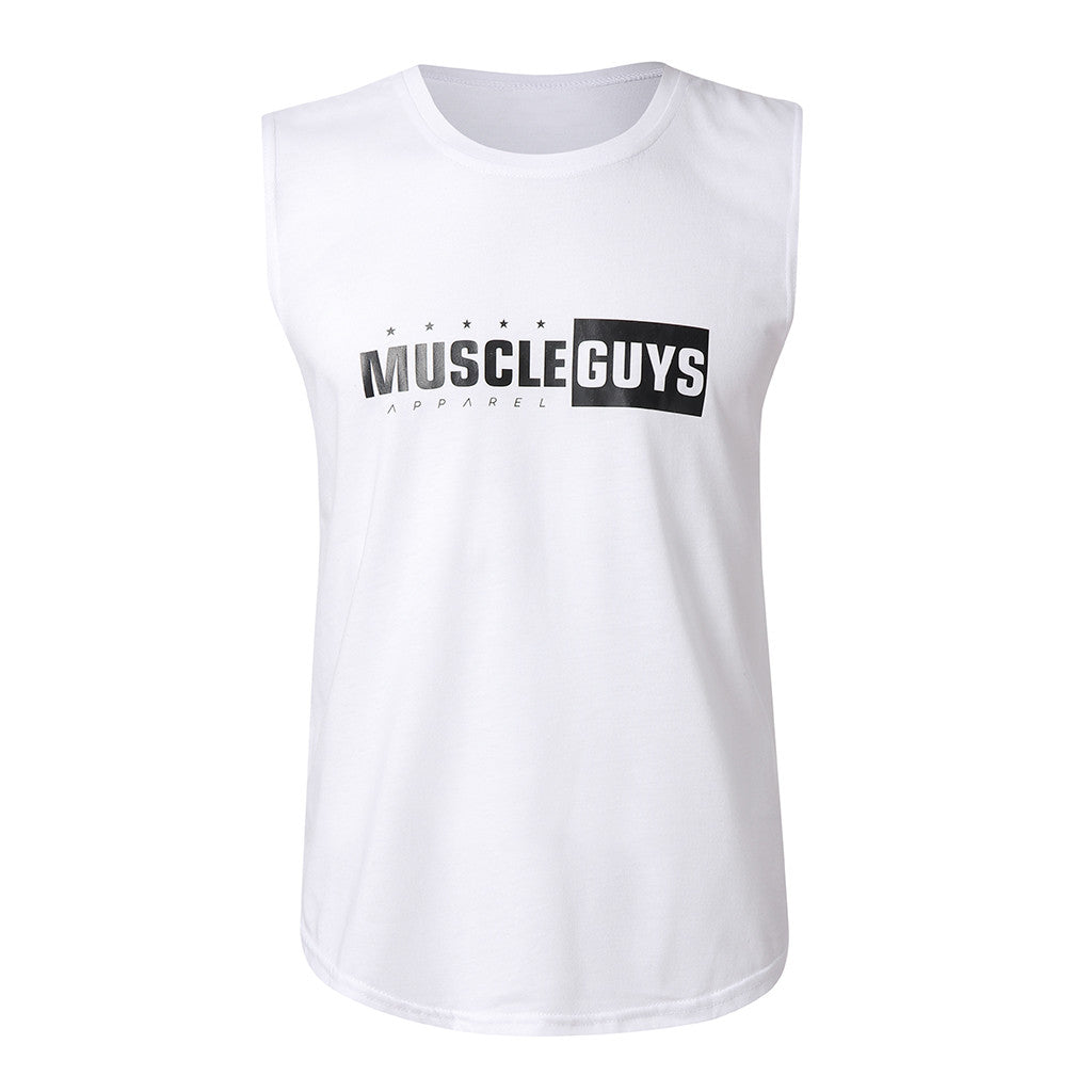 Sleeveless Men Bodybuilding Tank Tops