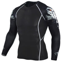 Long sleeve body fit t shirt