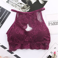 Women lace soft seamless wireless bra