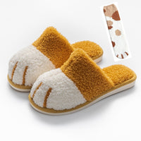 Winter Warm Fur Slippers for indoor