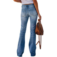 Women's fashion casual fitting jeans