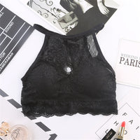 Women lace soft seamless wireless bra