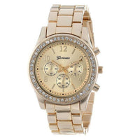 New Geneva classic luxury rhinestone ladies watch