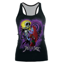 Halloween design tank tops for women