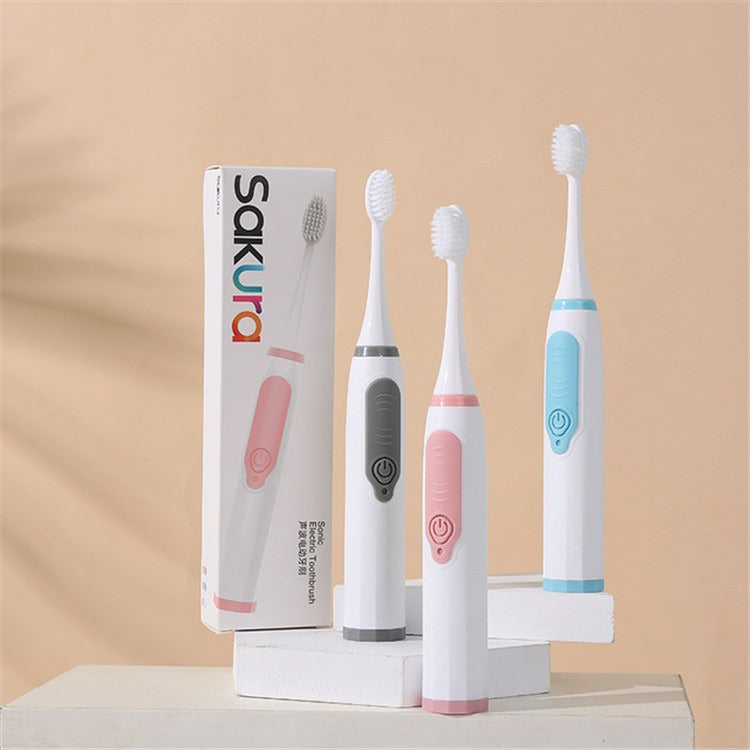 Electric soft hair toothbrush