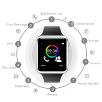 Sport pedometer smartwatch with bluetooth for android smartphone