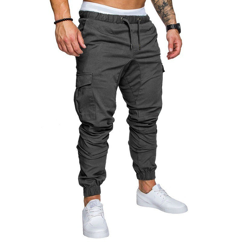 Multi pocket casula pants for men