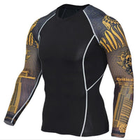 Long sleeve body fit t shirt