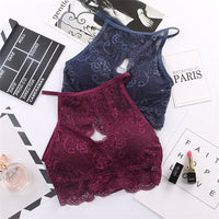 Women lace soft seamless wireless bra