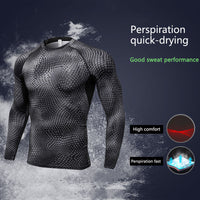 Long sleeve sport t shirt for men