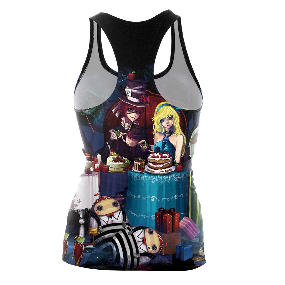 New fashion summer cat tank top for halloween party