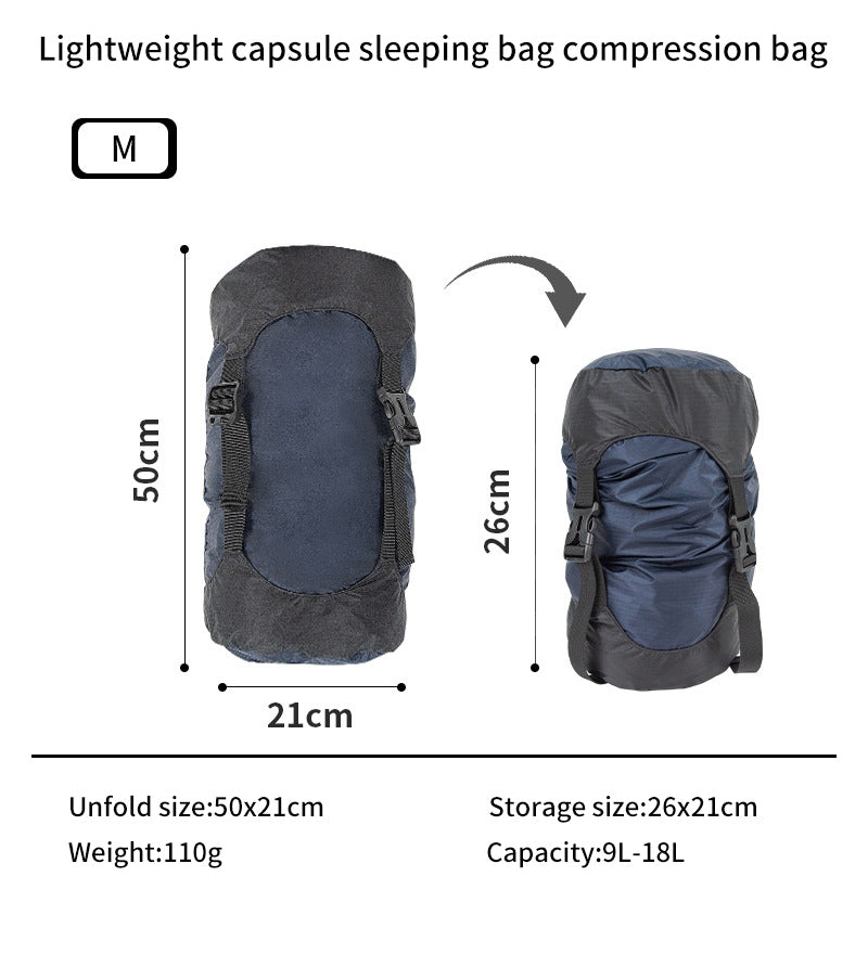 Camping Storage Lightweight Capsule Compression Bag