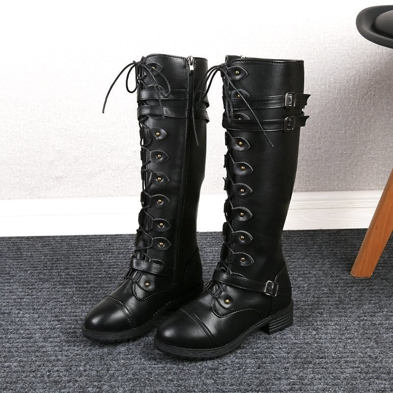 New oversized knight boots for women