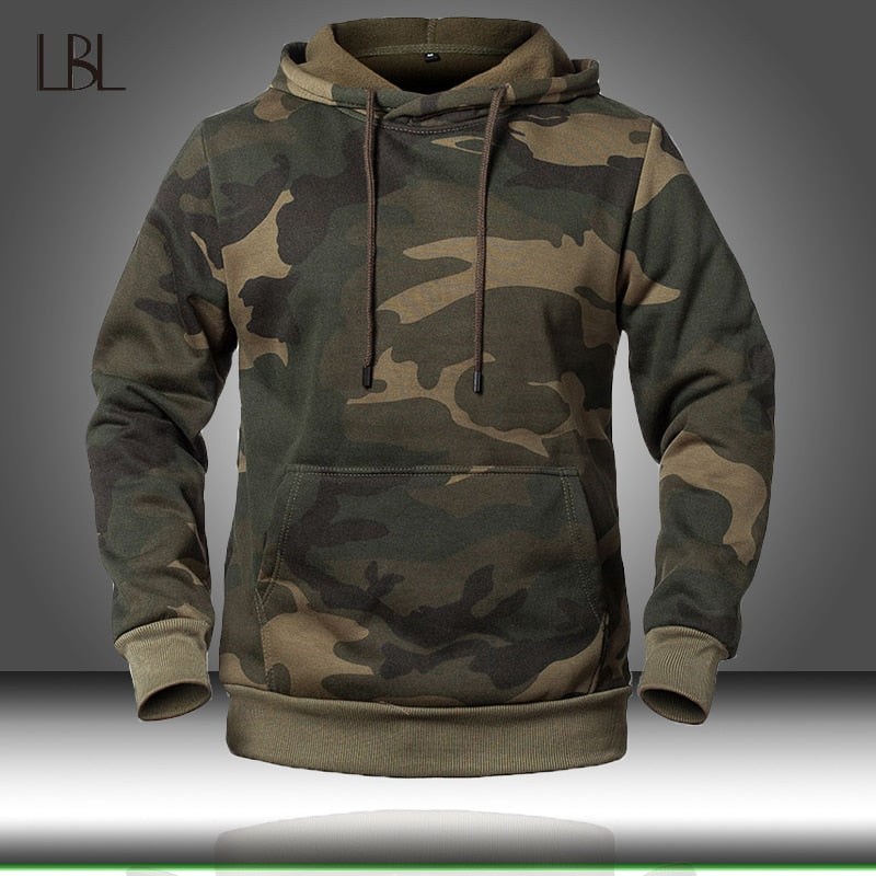 Camouflage fashion men hoodies