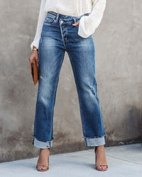 New casual women's denim jeans