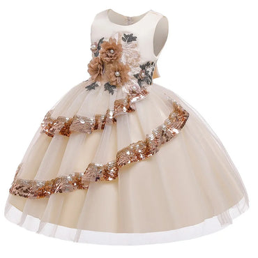 Flower girl dress for Princess Party 2-10 Year