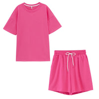 Women two peices shorts and t shirt