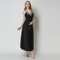 Nightdress Lace Satin Nightgowns